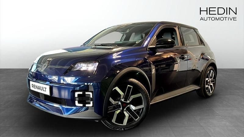 Blå (blue) Ny 2025 Renault R5 Techno Halvkombi | 405 800 kr - Bild 1/4