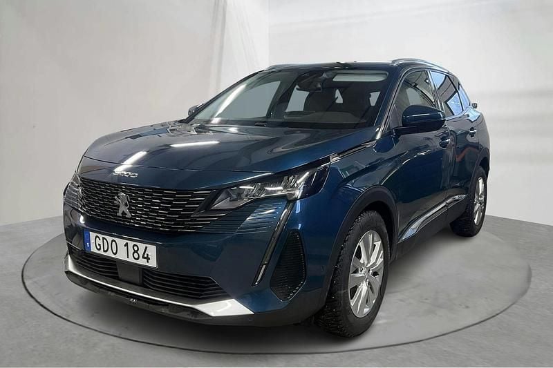 Begagnad Peugeot 3008 Allure 130 HK (95 kW) 2021 Blå SUV