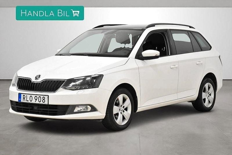 Vit Begagnad 2017 Skoda Fabia Style Halvkombi | 109 900 kr (Marknadspris) - Bild 1/4