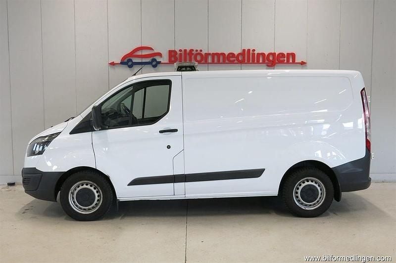 Vit svart Begagnad 2015 Ford Transit Custom Van | 74 900 kr (Superpris) - Bild 1/4