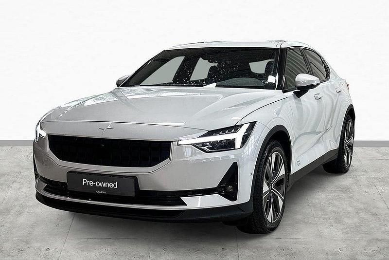 Silver Begagnad 2023 Polestar 2 Plus Sedan | 409 900 kr (Marknadspris) - Bild 1/3