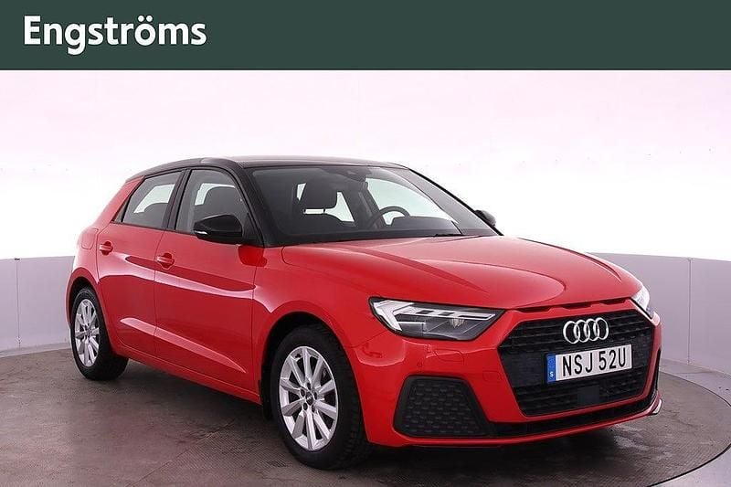 Misanoröd pärleffekt Begagnad 2019 Audi A1 Proline Halvkombi | 189 000 kr (Lite dyr) - Bild 1/4