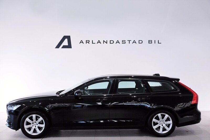 Svart Begagnad 2016 Volvo V90 Business Edition Kombi | 218 800 kr (Bra pris) - Bild 1/4