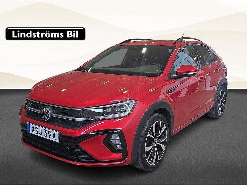 Röd Begagnad 2021 VW Taigo R-line SUV | 229 900 kr (Marknadspris) - Bild 1/3