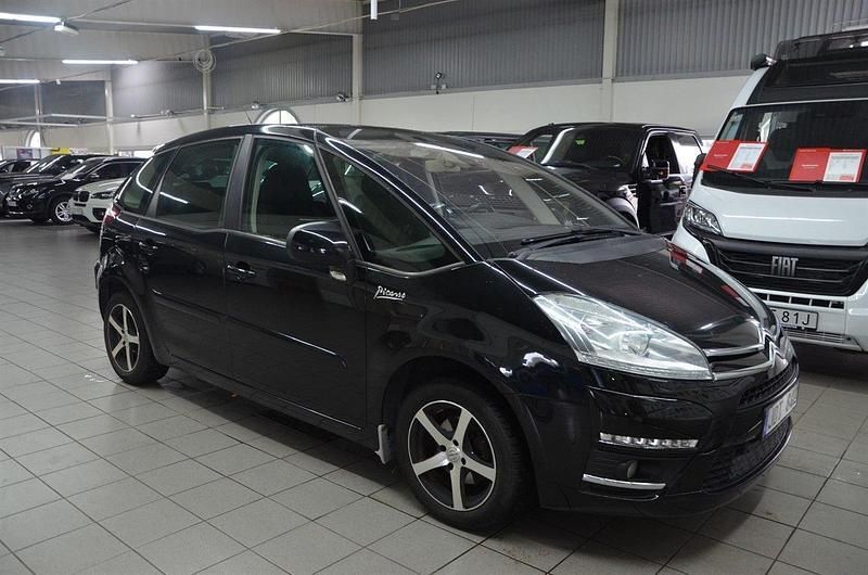Svart Begagnad 2011 Citroën C4 Picasso Minibuss | 69 900 kr (Marknadspris) - Bild 1/4
