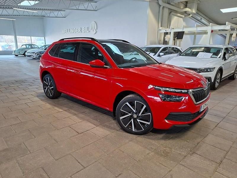 Röd Begagnad 2019 Skoda Kamiq Dynamic SUV | 189 800 kr (Dyr) - Bild 1/4