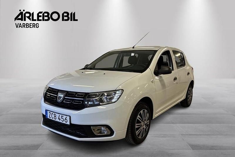 Vit Begagnad 2018 Dacia Sandero | 69 900 kr (Bra pris) - Bild 1/4