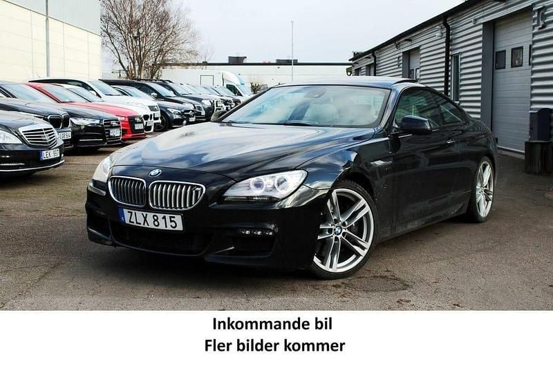 Svart Begagnad 2012 BMW 650 M Sport Sportkupé | 279 900 kr - Bild 1/4