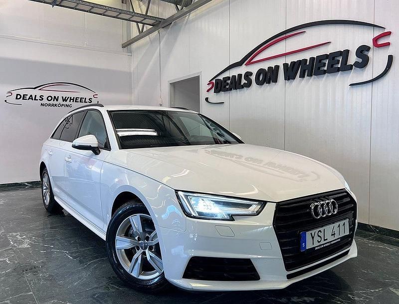 Vit Begagnad 2017 Audi A4 Proline Kombi | 144 900 kr (Marknadspris) - Bild 1/4