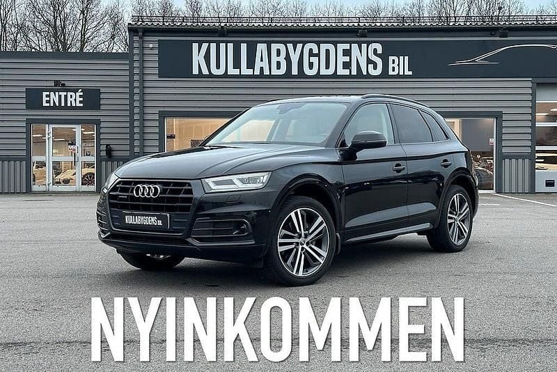 Svart Begagnad 2017 Audi Q5 SUV | 289 000 kr (Lite dyr) - Bild 1/4