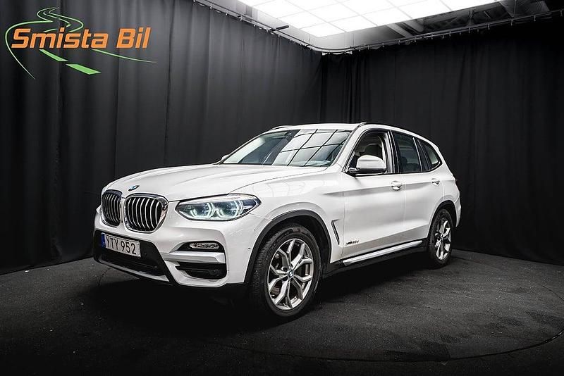 Vit Begagnad 2017 BMW X3 Shadowline SUV | 239 900 kr (Marknadspris) - Bild 1/3