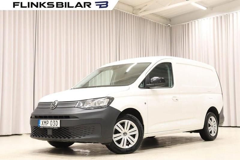 Vit Begagnad 2022 VW Caddy Maxi Minibuss | 229 900 kr (Marknadspris) - Bild 1/4