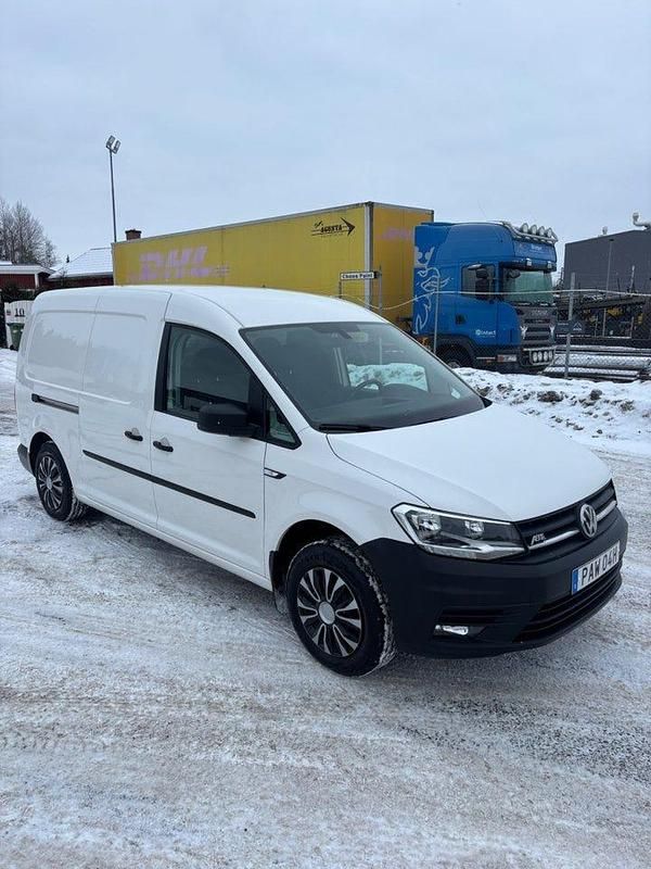 Begagnad VW Caddy Maxi 83 kW (113 HK) 2020 Vit Minibuss