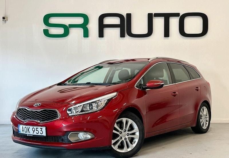 Röd Begagnad 2014 Kia Ceed Sportswagon Kombi | 129 900 kr (Lite dyr) - Bild 1/4