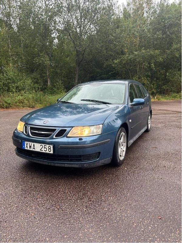 Blå Begagnad 2006 Saab 9-3 Linear Kombi | 8 000 kr (Lite dyr) - Bild 1/4