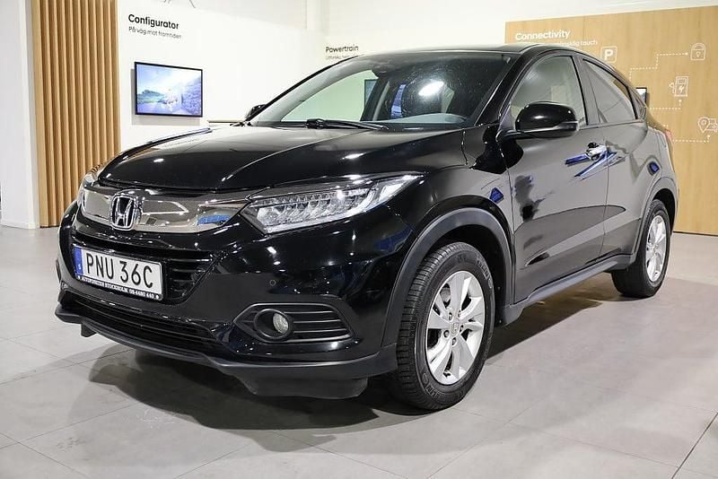 Svart Begagnad 2019 Honda HR-V Elegance SUV | 189 900 kr (Bra pris) - Bild 1/3