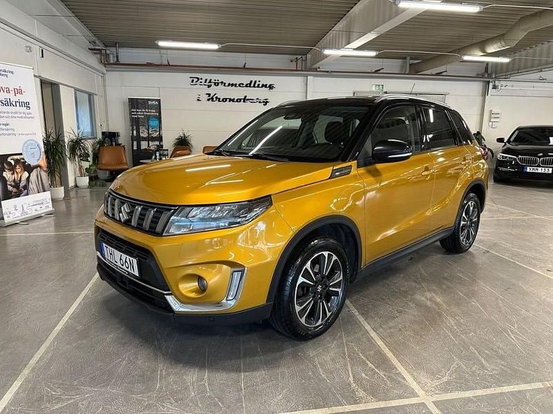 Begagnad Suzuki Vitara 129 HK (94 kW) 2020 Gul SUV