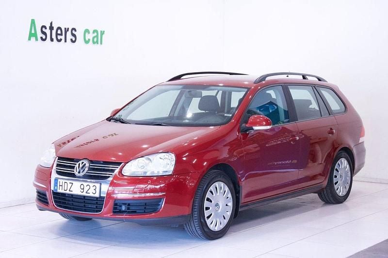 Röd Begagnad 2008 VW Golf Kombi | 34 900 kr (Bra pris) - Bild 1/4