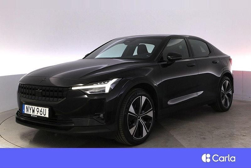 Svart Begagnad 2023 Polestar 2 Pilot-lite Sedan | 435 900 kr (Marknadspris) - Bild 1/2