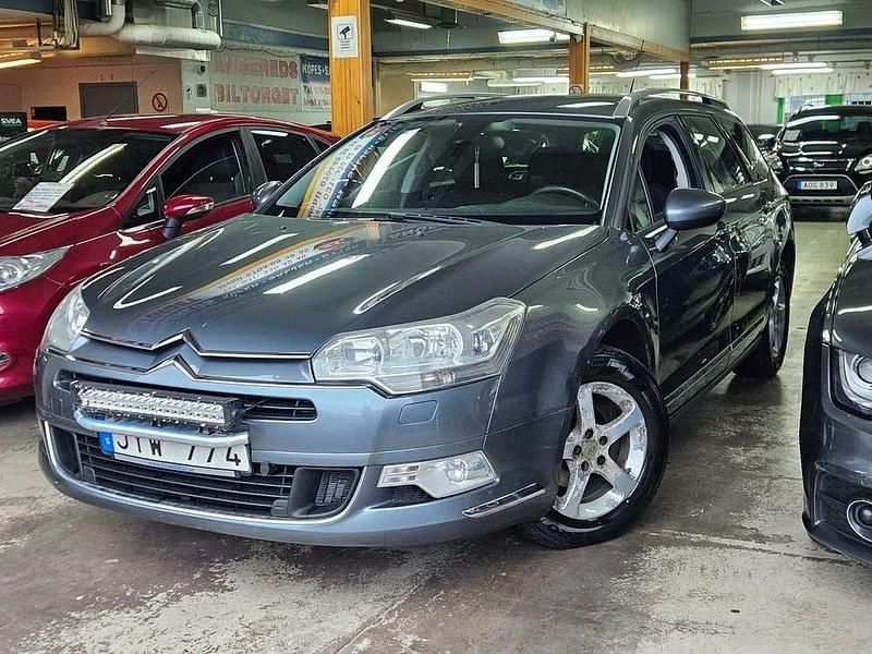 Grå Begagnad 2009 Citroën C5 Kombi | 39 999 kr (Marknadspris) - Bild 1/3