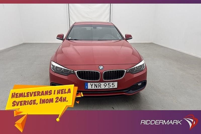 Röd Begagnad 2017 BMW 420 Sport Line Sportkupé | 239 800 kr (Marknadspris) - Bild 1/3