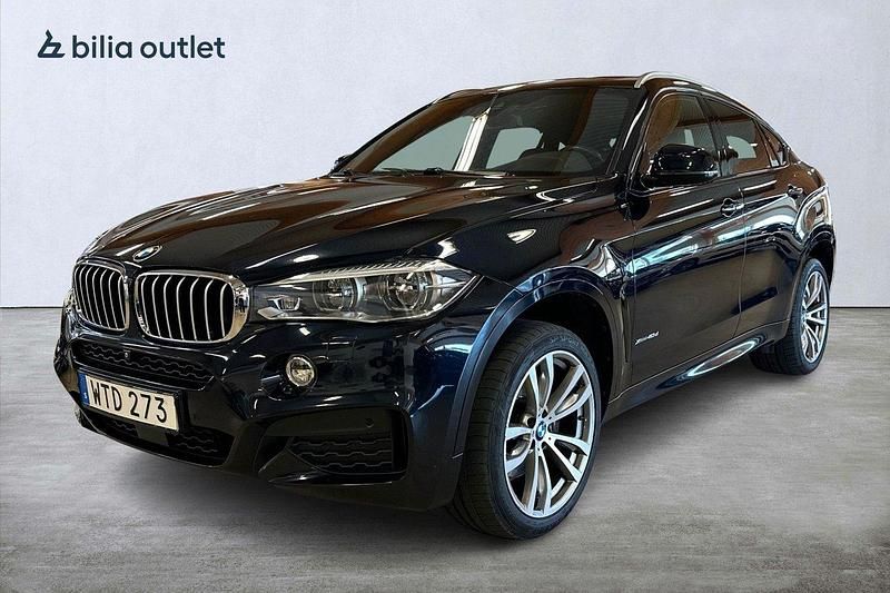 Svart Begagnad 2016 BMW X6 M Sport SUV | 359 900 kr (Marknadspris) - Bild 1/3