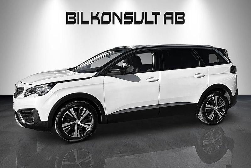 Begagnad Peugeot 5008 Allure 131 HK (96 kW) 2019 Vit SUV