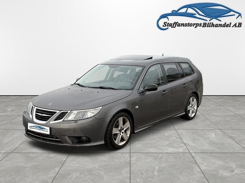 Vit Begagnad 2007 Saab 9-3 Vector Kombi | 38 500 kr (Bra pris) - Bild 1/4