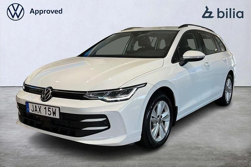 Vit Begagnad 2024 VW Golf VIII Edition Kombi | 329 000 kr (Lite dyr) - Bild 1/4
