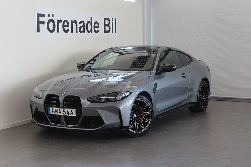 Grå Begagnad 2024 BMW M4 Competition Edition Sportkupé | 1 129 000 kr (Dyr) - Bild 1/4