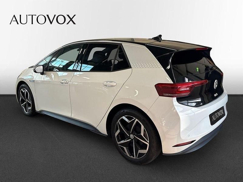 Begagnad VW ID.3 Pro Performance 150 kW (204 HK) 2020 Vit Halvkombi