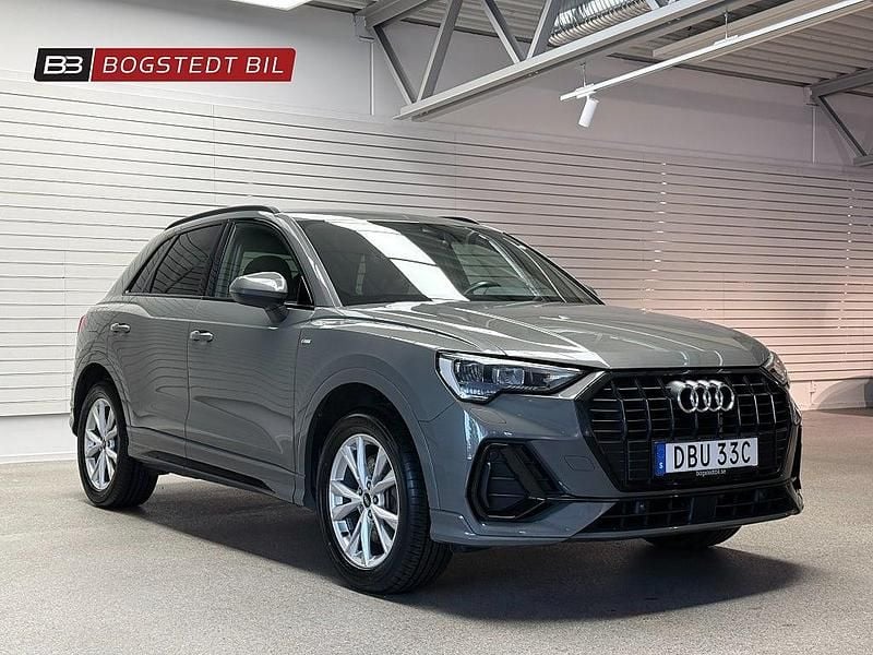 Begagnad Audi Q3 S-Line 245 HK (180 kW) 2021 Grå SUV