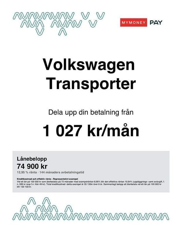 Begagnad VW T5 180 HK (132 kW) 2012 Röd Van