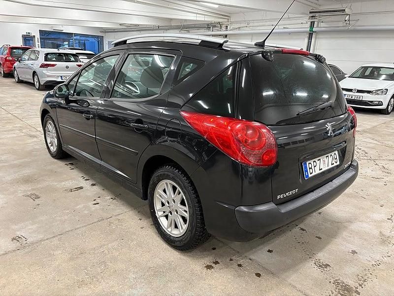 Begagnad Peugeot 207 109 HK (80 kW) 2009 Svart Kombi