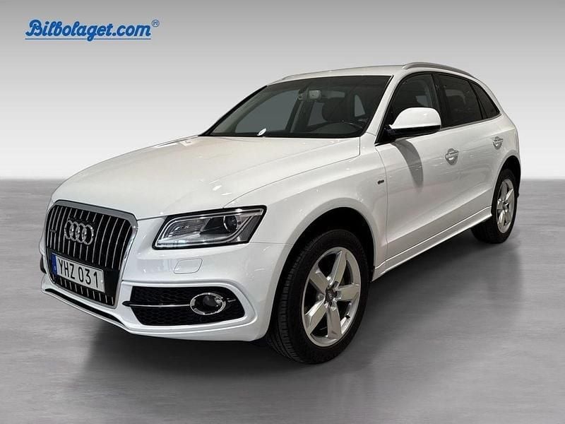Vit Begagnad 2017 Audi Q5 S-Line SUV | 259 000 kr (Superpris) - Bild 1/4