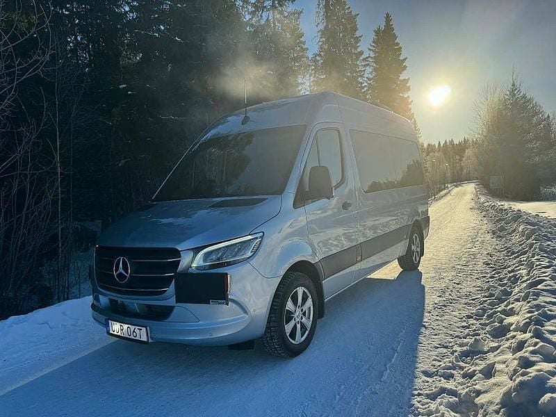 Ny Mercedes Sprinter 2026 Silver Van