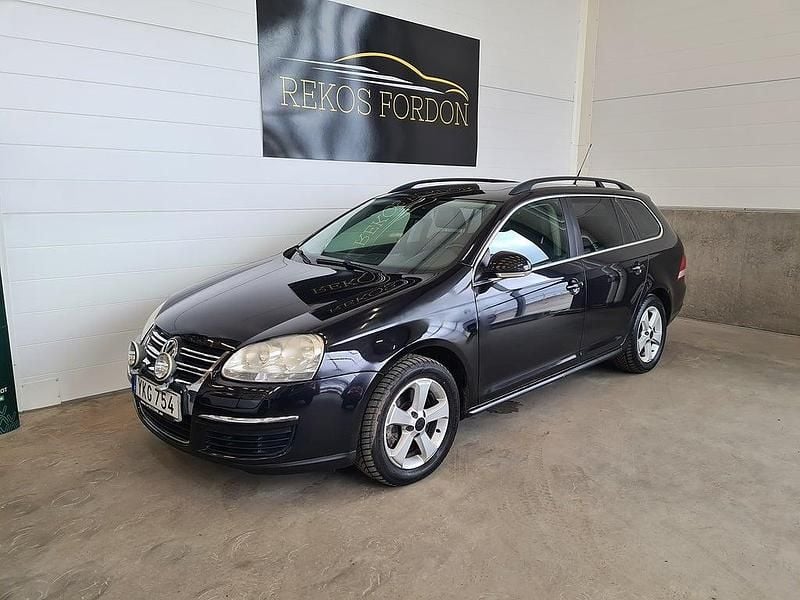 Svart Begagnad 2009 VW Golf V Kombi | 59 900 kr - Bild 1/4