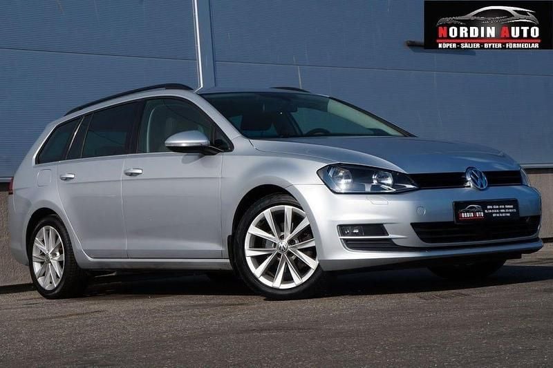 Silver Begagnad 2014 VW Golf VII GT Kombi | 109 900 kr (Bra pris) - Bild 1/4
