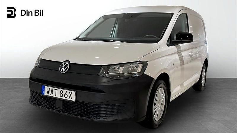Candyvit Begagnad 2024 VW Caddy Minibuss | 209 900 kr (Bra pris) - Bild 1/4