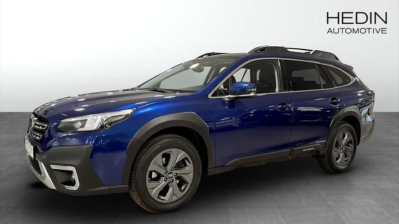 Blå Begagnad 2022 Subaru Outback Kombi | 346 900 kr (Bra pris) - Bild 1/4