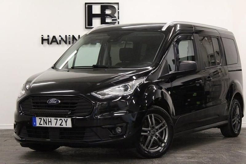 Svart Begagnad 2020 Ford Tourneo Minibuss | 219 900 kr (Marknadspris) - Bild 1/4