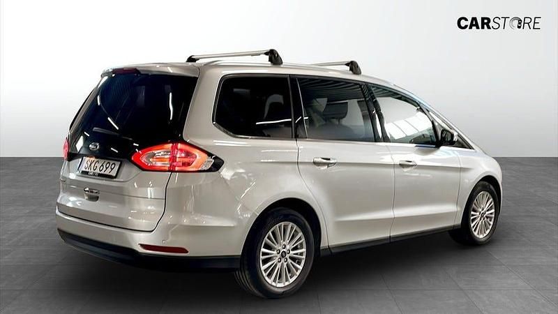 Begagnad Ford Galaxy Titanium 150 HK (110 kW) 2017 Grå Minibuss