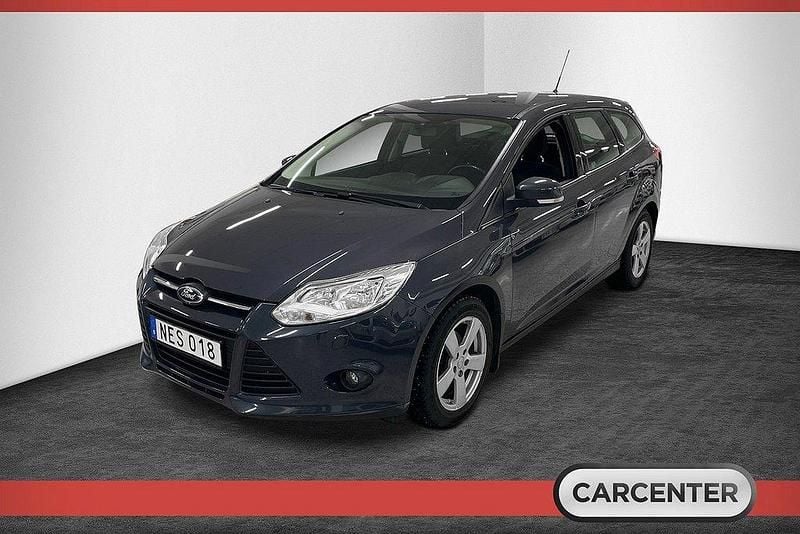 Grå Begagnad 2012 Ford Focus Trend Kombi | 69 500 kr - Bild 1/4