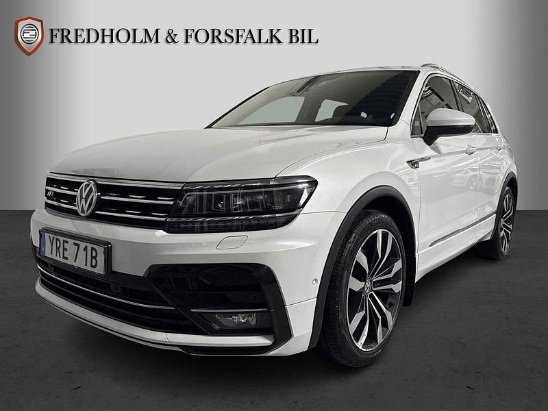 Vit Begagnad 2019 VW Tiguan Pro SUV | 318 900 kr (Dyr) - Bild 1/4