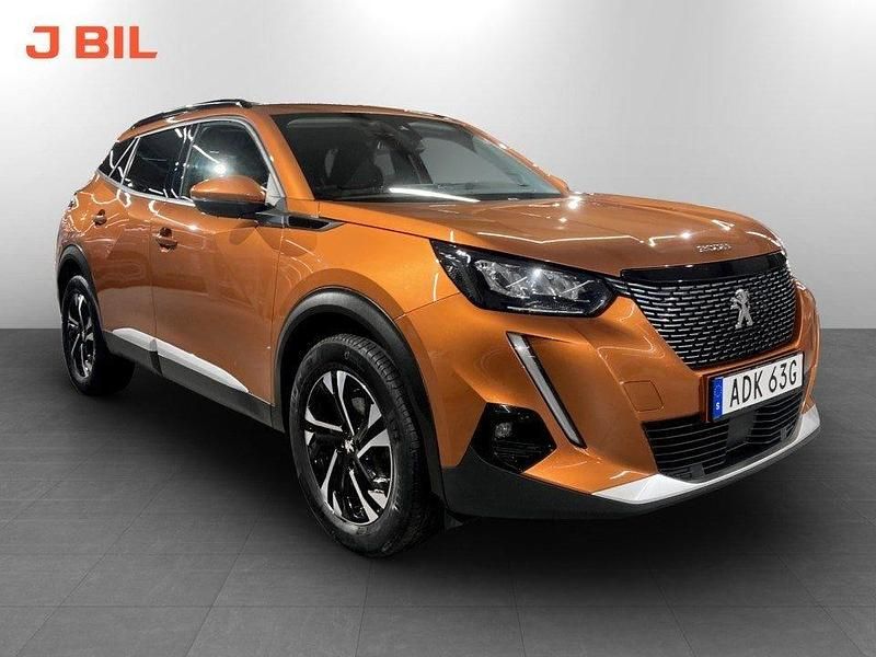 Orange Begagnad 2021 Peugeot 2008 Allure SUV | 179 900 kr (Marknadspris) - Bild 1/3