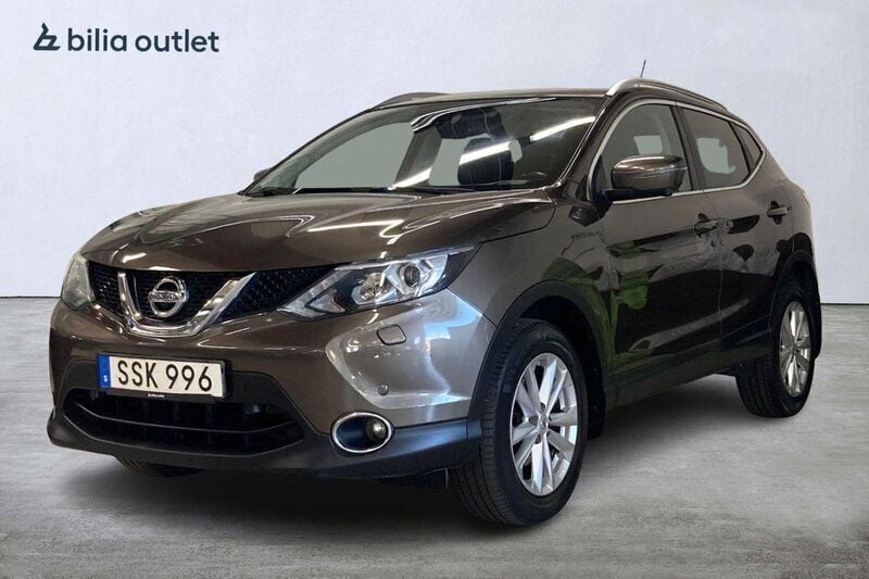 Brun Begagnad 2015 Nissan Qashqai 360º SUV | 109 900 kr (Marknadspris) - Bild 1/3