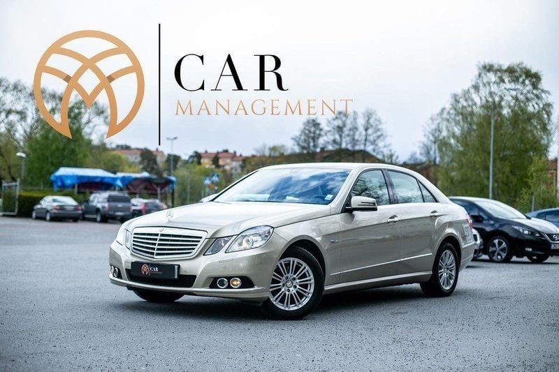 Ljusbrun (brun) Begagnad 2009 Mercedes E220 Sedan | 119 000 kr (Marknadspris) - Bild 1/4