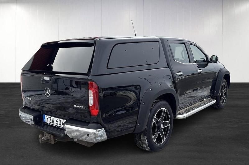 Begagnad Mercedes X250 190 HK (139 kW) 2018 Svart Pickup