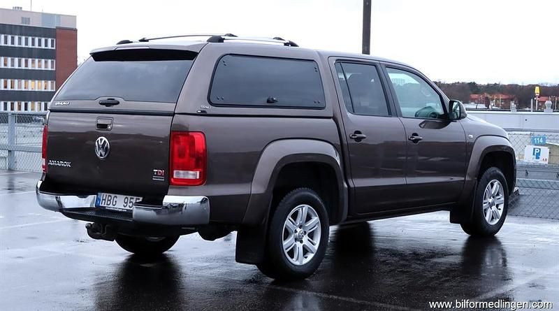 Begagnad VW Amarok S 180 HK (132 kW) 2013 Brun krom Pickup
