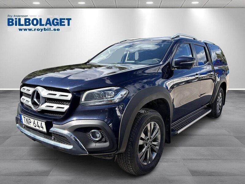 Blå Begagnad 2018 Mercedes X250 Progressive Pickup | 299 875 kr (Dyr) - Bild 1/4